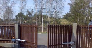 Купить распашные ворота из штакетника Сосногорск, цена от 2803 руб.